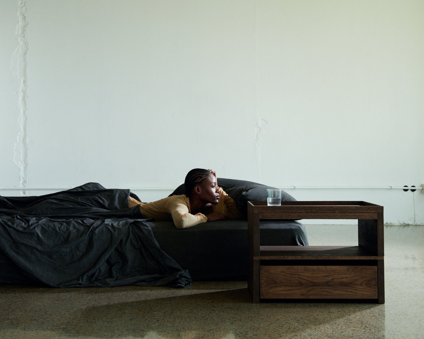 Eileen Bedside Table + Tray